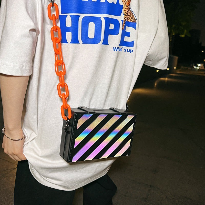 Citrus Zebra Glow Sling