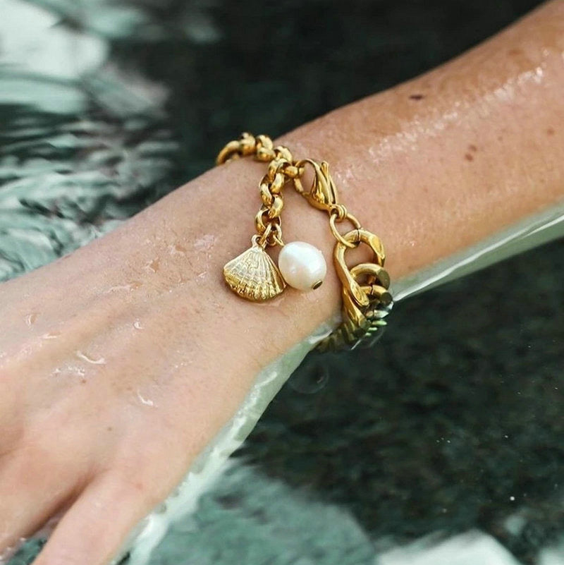 Golden Shoreline Bracelet