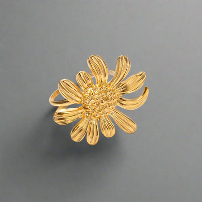 Sunflower Majesty Ring