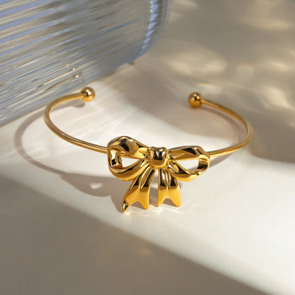 Refined Bow Bangle