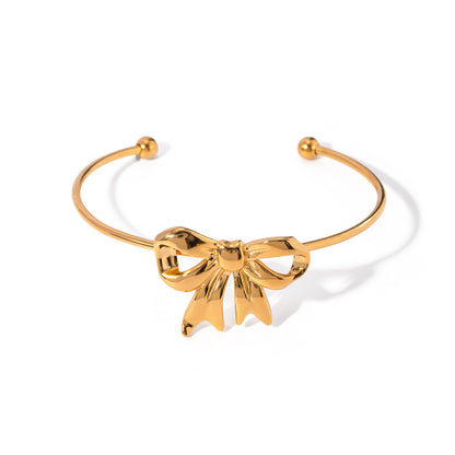 Refined Bow Bangle