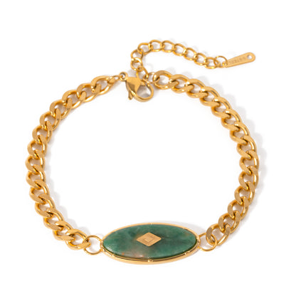 Gem Lock Bracelet