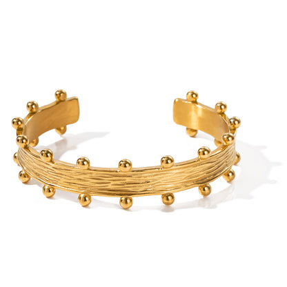 Golden Orb Bangle