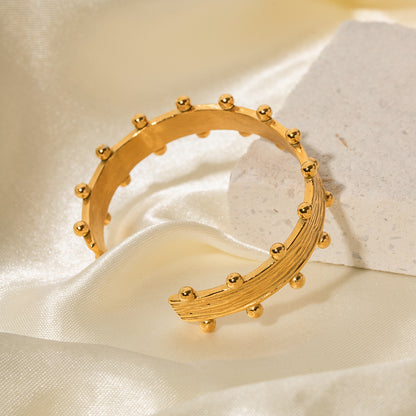 Golden Orb Bangle