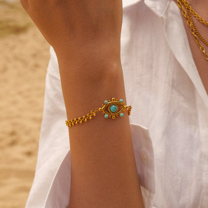 Turquoise Bow Vision Bracelet