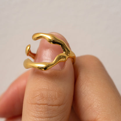 Golden Claw Ring