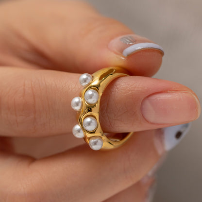 Pearl Aura Ring