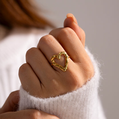 Hearts Heartbeat Ring